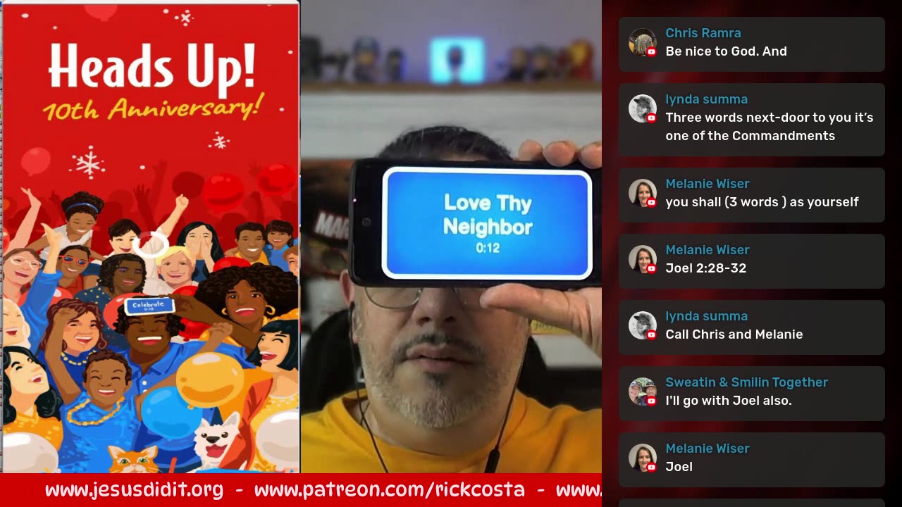Church Daily LIVE & Trivia!