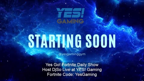 Turned Up on Fortnite Daily Show with Host DjS Oh YES! Gaming in Fishers