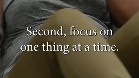 Overwhelm isn’t about having too much to do