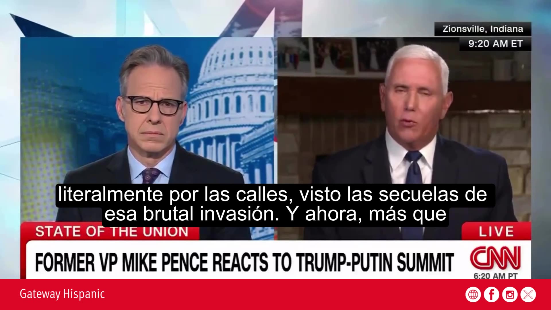 Pence: President Trump should be commended