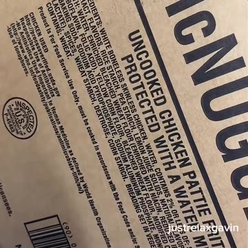 McDonald’s truck delivery worker filmed inside the truck