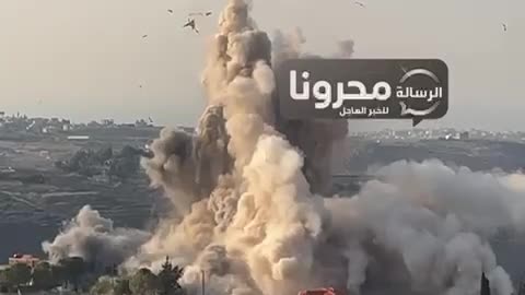 Powerful attack South Lebanon
