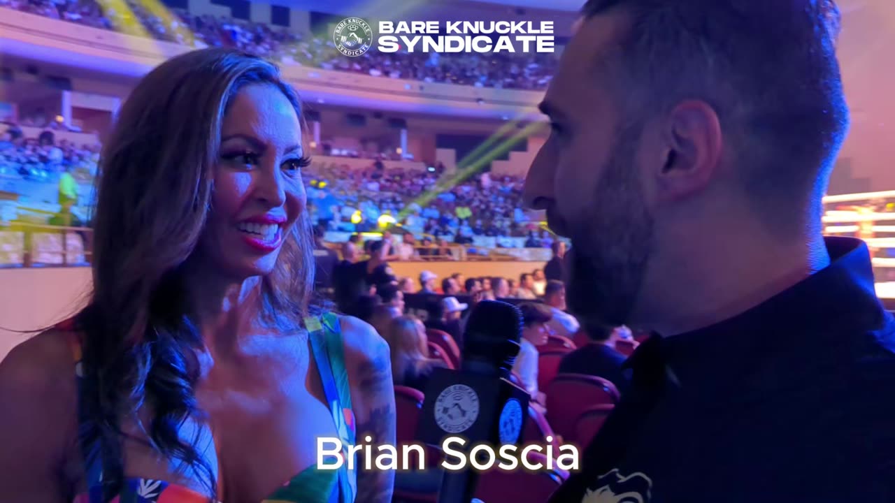 Brian Soscia | Interview with Stephanie at BKFC Hollywood