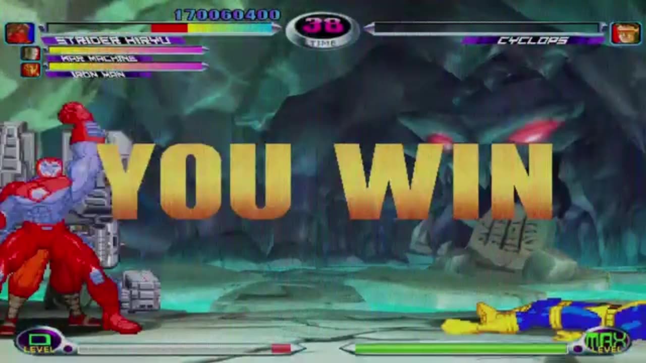 Random Marvel vs Capcom 2 matches!