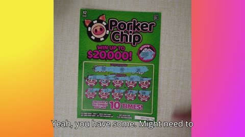 Scratching $2 tickets