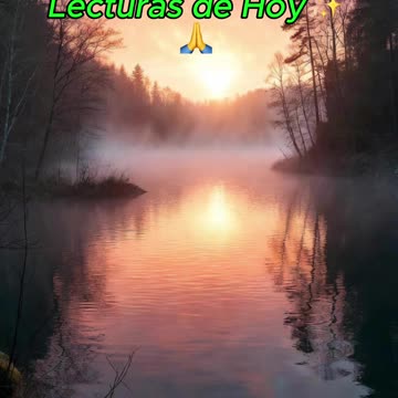 🙏✨ Oración Inspirada en las Lecturas de Hoy ✨🙏