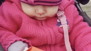 Baby Kayla Helps Bring Home the Groceries — Adorable! 🛒💛