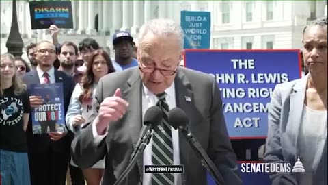 Unhinged Chuck Schumer says Republicans want to bring back Jim Crow: