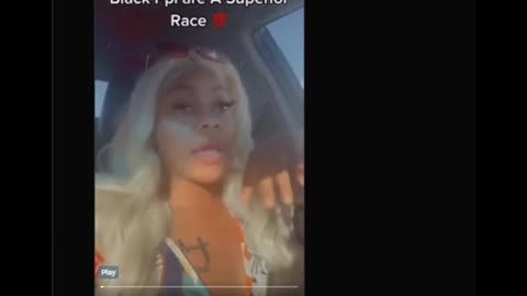 This women says Black people are Gods original people, black people are Gods superior race