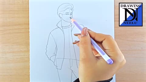 How to draw a Boy -Pencil sketch || Boy drawing for beginner || Drawing easy || Boy drawing