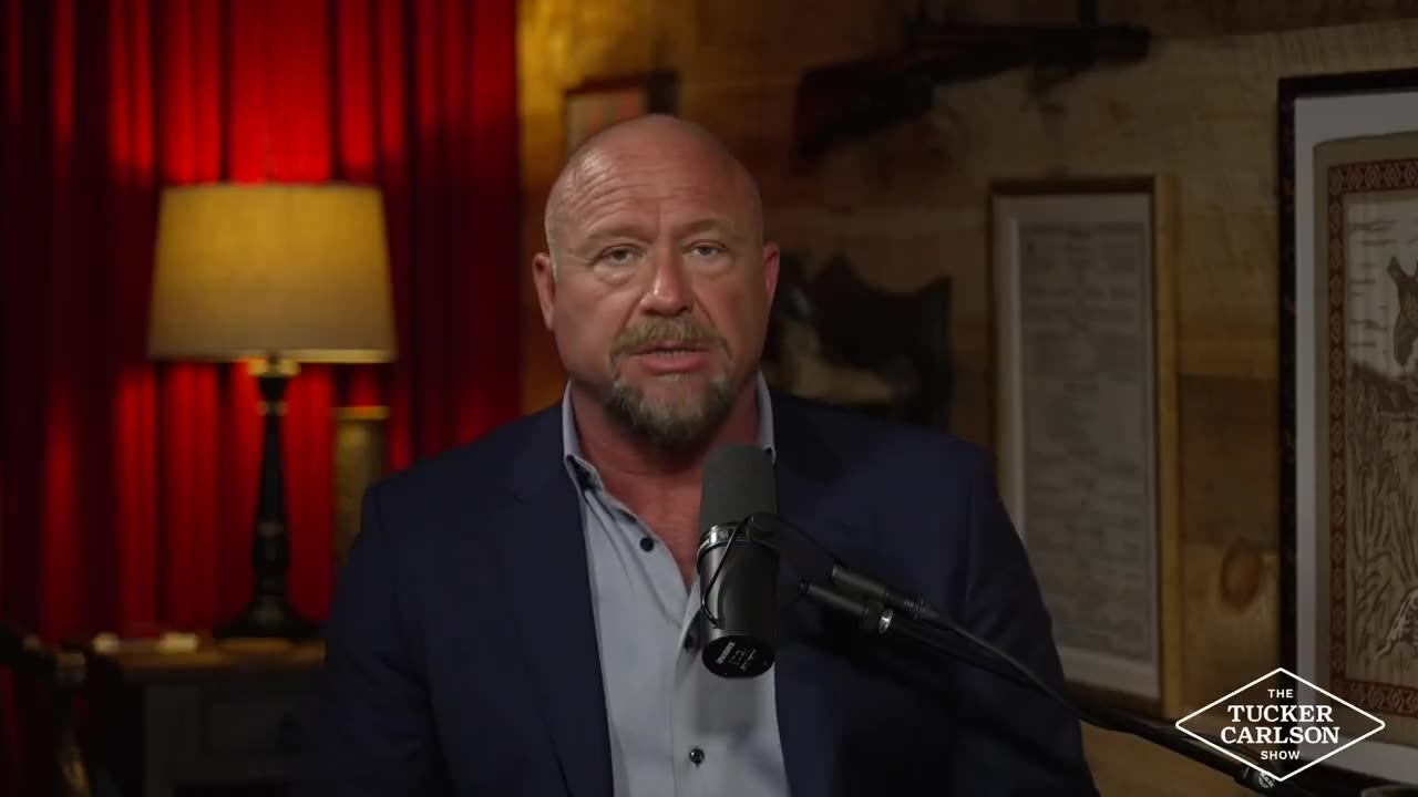 Tucker Talks to ALEX JONES!!! WOW.
