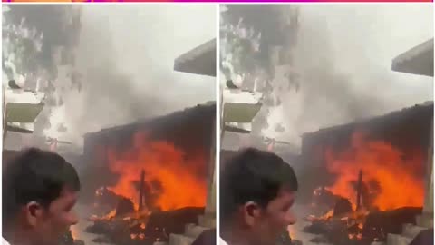 Bike Crash Sparks Communal Clash in Amroha: House Torched, Several Injured