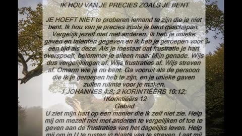 Ik Hou van Je Precies Zoals Je Bent