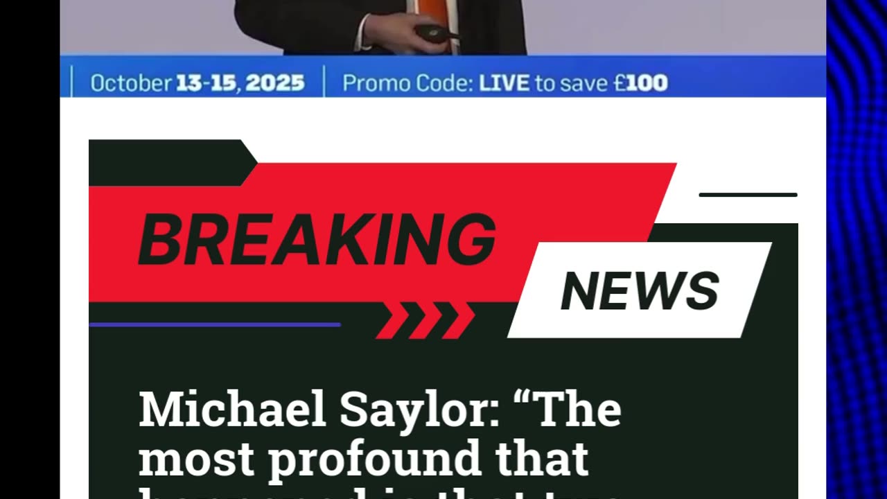 Michael Saylor: “President signed into law via executive order the Strategic Bitcoin Reserve.”