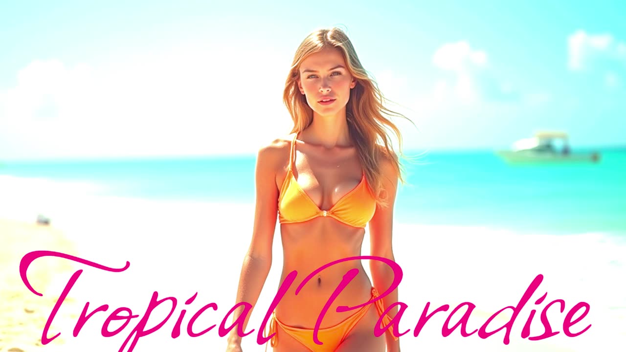 Electronic Music. Song Tropical Paradise.