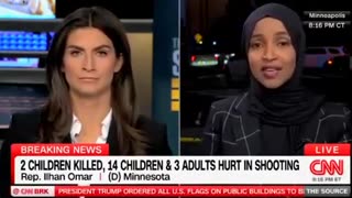 Ilhan Omar lets one truth slip out on CNN, that the Trans shooter is mentally ill.