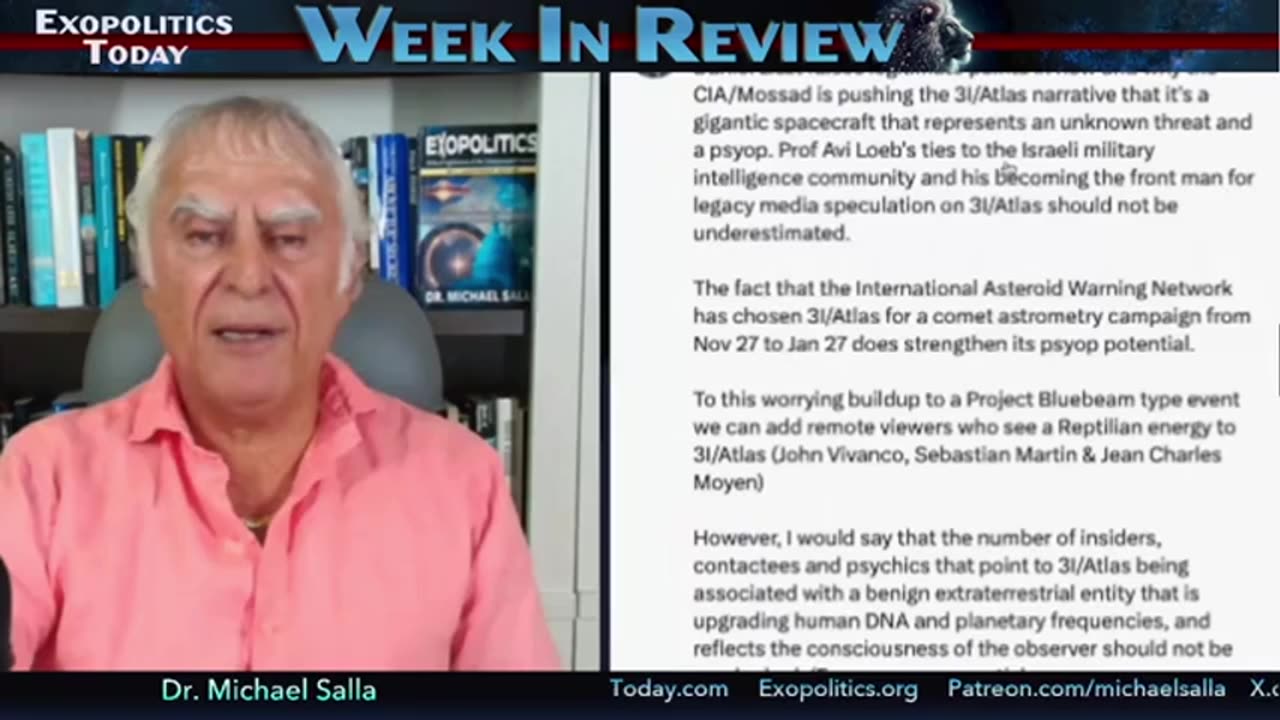 Dr. Michael Salla- Vatican wants to Baptize Aliens while Collins Elite believes they are Demons