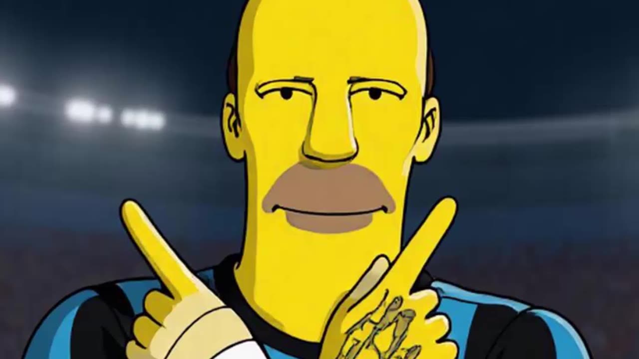 Footballers as The Simpsons Characters! | feat. Ronaldo, Messi and others...