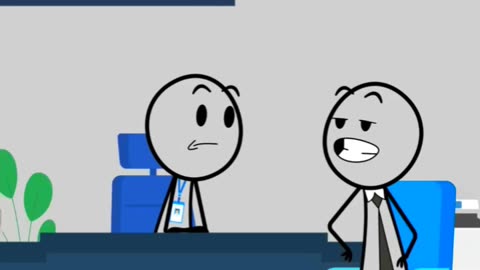 What to Expect in an Exit Interview #animation #viralvideo #shorts
