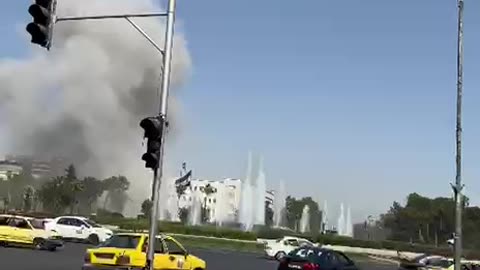 Another video of the Israeli airstrike on the Syrian Army’s Joint Chiefs of Staff HQ