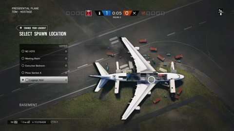 1V1 RB6 smack talk 2017 RAINBOW 6 JAZZYZEW VS IIRyuDoragell. Hostage Plane