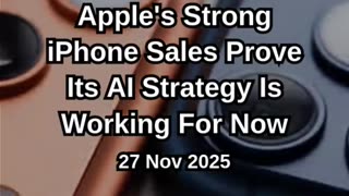 Apple’s iPhone Sales Surge Despite Delayed AI