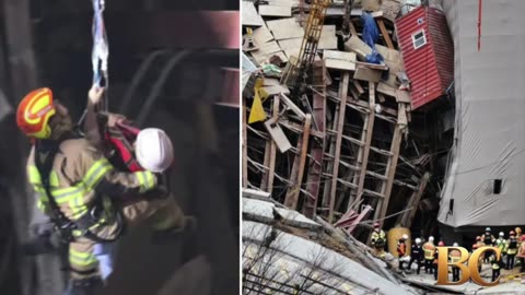 Worker rescued from collapsed subway construction site in South Korea