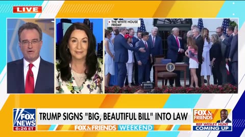 FEAT OF DIPLOMACY__ Devine says signing of _big_ beautiful bill_ a _remarkable victory