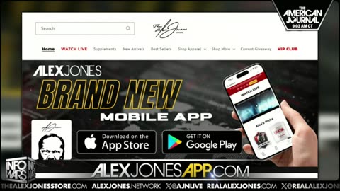 INFOWARS LIVE - 10/23/25: The American Journal with Breanna Morello / The Alex Jones Show / The War Room With Harrison Smith