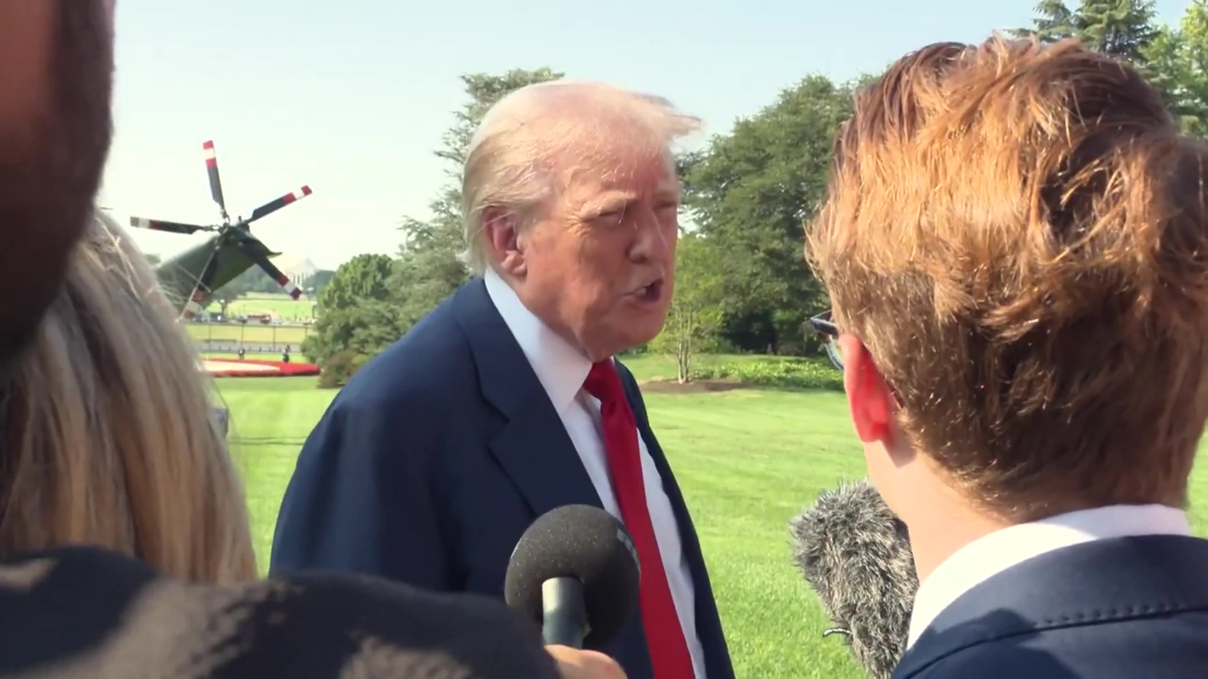 🚨🔥President Trump on the passing of Hulk Hogan❤️💛🙏 #USA