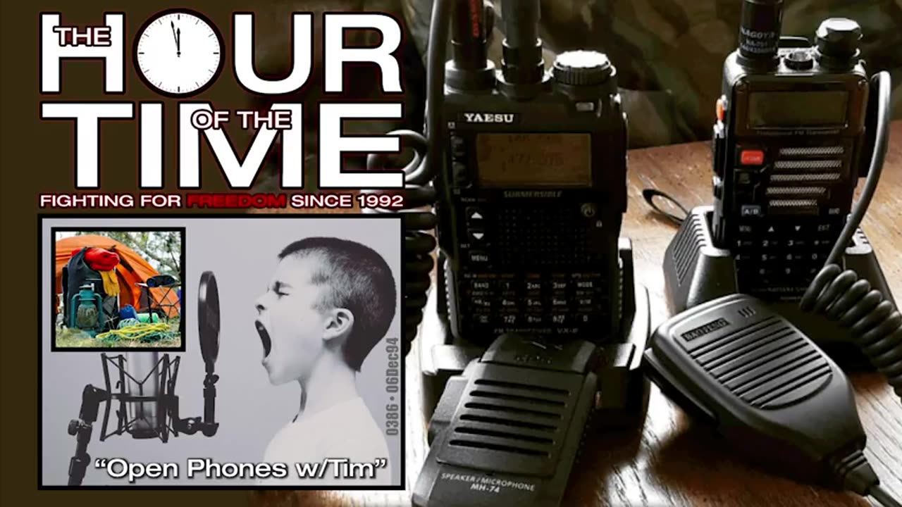 The HOUR of the TIME #0386 Open Phones With Tim