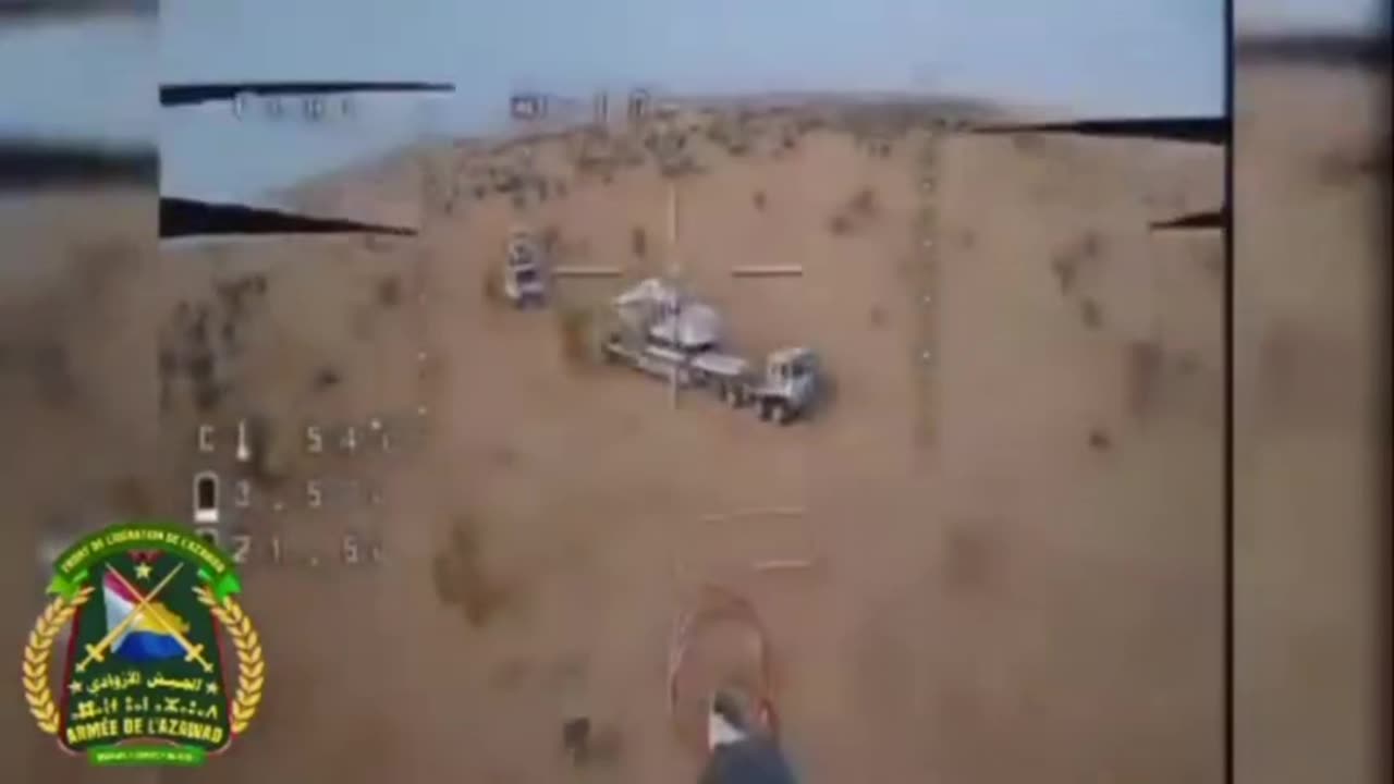 Tuareg Rebels in Mali Attacking Russian Convoy with Drones