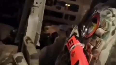 ⚔️🐈 Israel Iran War | Russian Soldiers Bonding with a Cat in Armored Vehicle | RCF