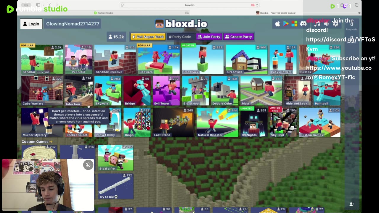 Playing Bloxd.io | JOIN DISCORD | HEAT