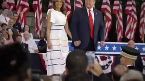Melania- Everything she wore was a comm- Semaphore