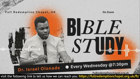 How to Activate Grace • Dr. Israel Olonade • Full Redemption Hour • 13.08.25