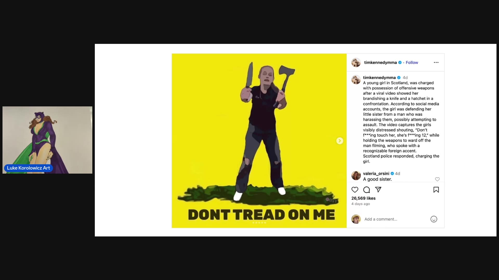 LUKE SKETCHES! (Mayah Sommers: Queen of Scots)