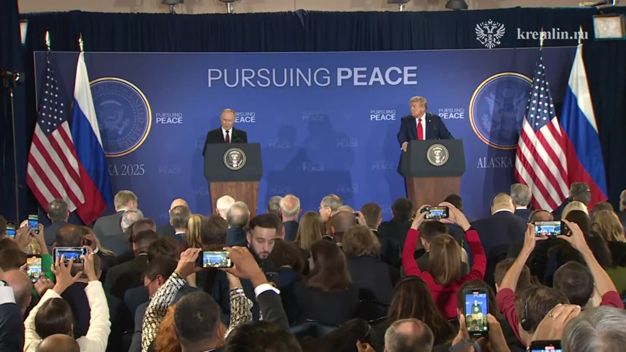 Полное видео выступления Владимира Путина на пресс-конференции с Дональдом Трампом1