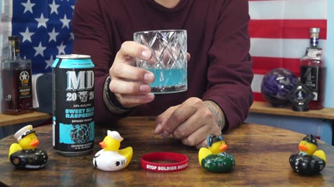 CPL George Hill - Mad Dog 20-20 Sweet Blue Raspberry Spiked Punch RTD Cocktail Review
