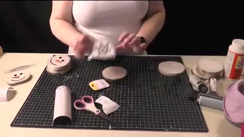FFG Arts n Crafts Snowman Door Hanger