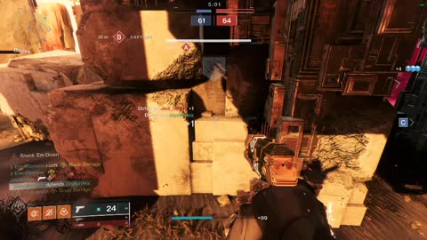 Destiny 2 blade barrage into a tirple bad juju