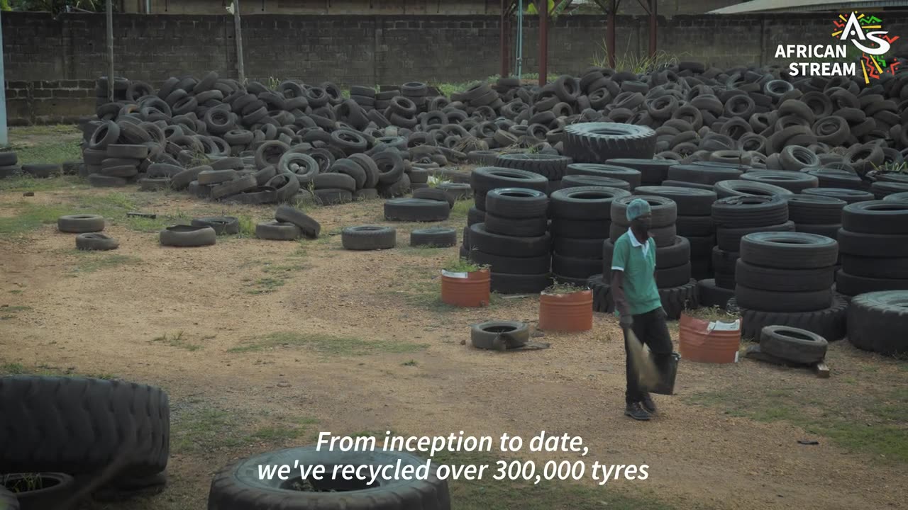 TYRED OF WASTE? NIGERIA'S SOLUTION