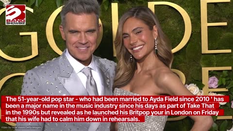 Robbie Williams felt 'anxious ' before going on stage but developed new 'perspective' on fame