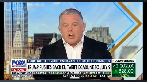 Michael Lee as Panelist on Fox Business Mornings with Maria