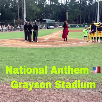 Tutu’s Miracle Ear Specialist Stephenie Sings Our National Anthem