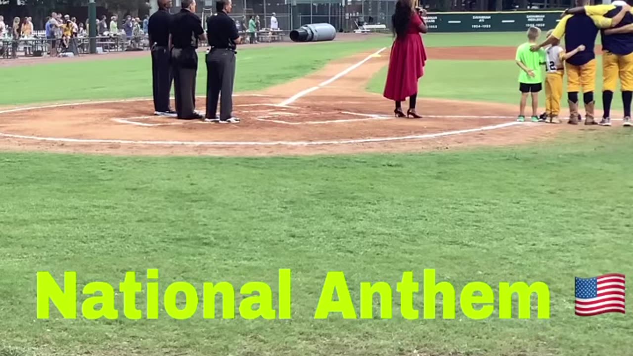 Tutu’s Miracle Ear Specialist Stephenie Sings Our National Anthem
