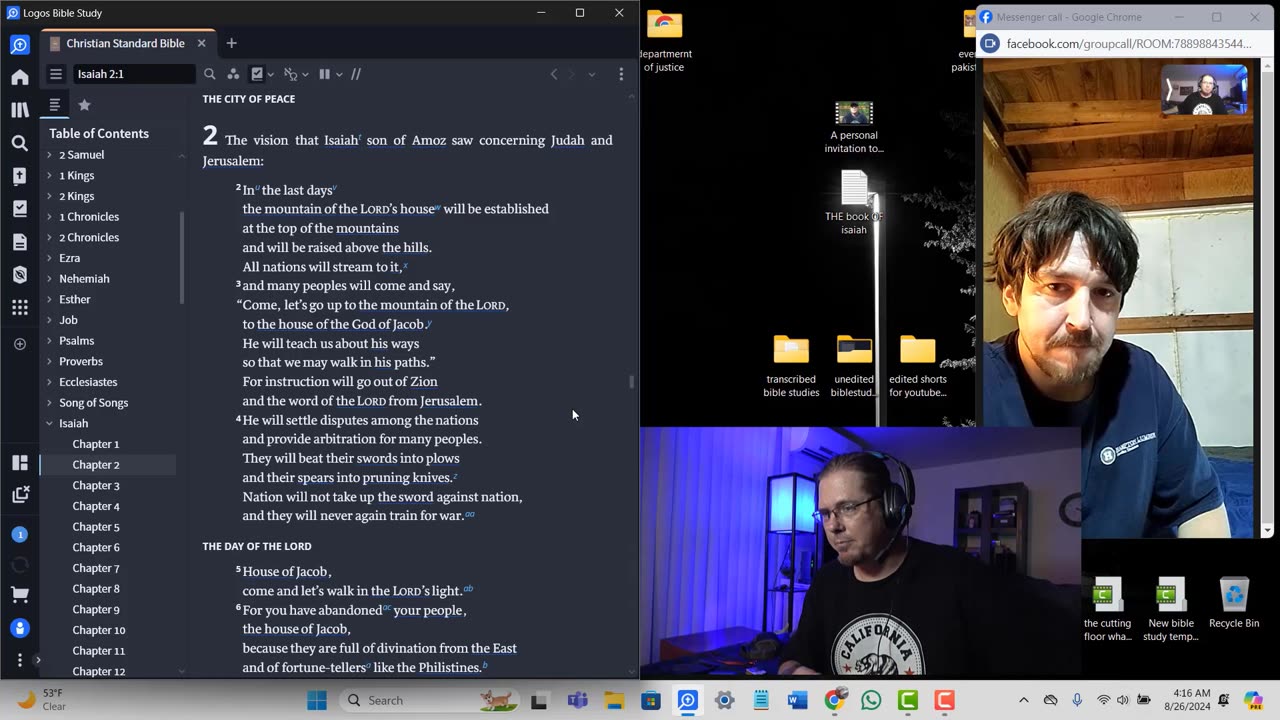 the church is a model of a heavenly classroom [The Bride of Christ]
