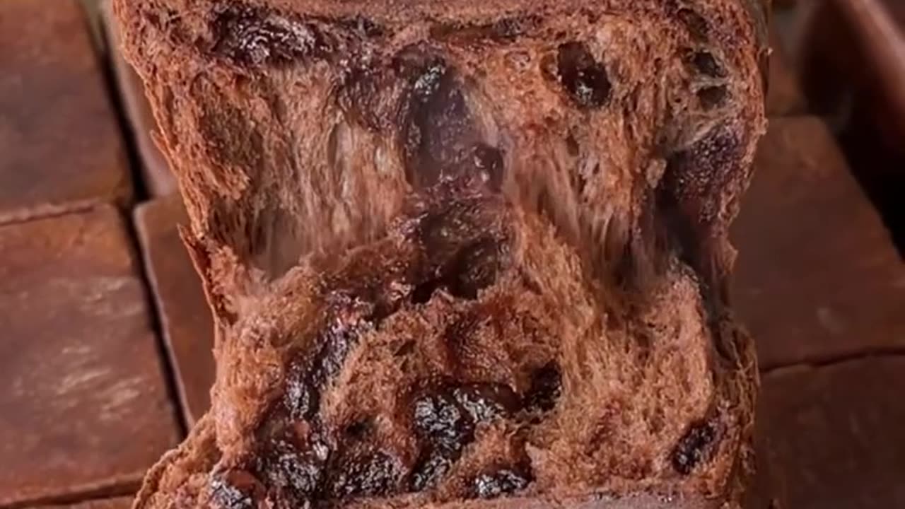 Process how to make a legendary choco bread