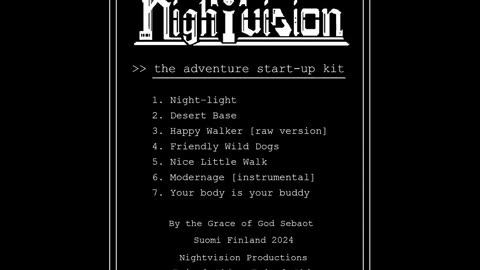 NIghtvision - The Adventure Start-Up Kit