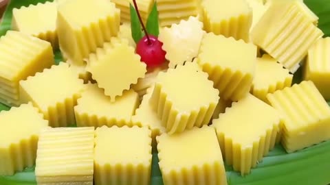 Soft & Watery-Free Corn Coconut Pudding Recipe – No Blender Needed, Super Easy!